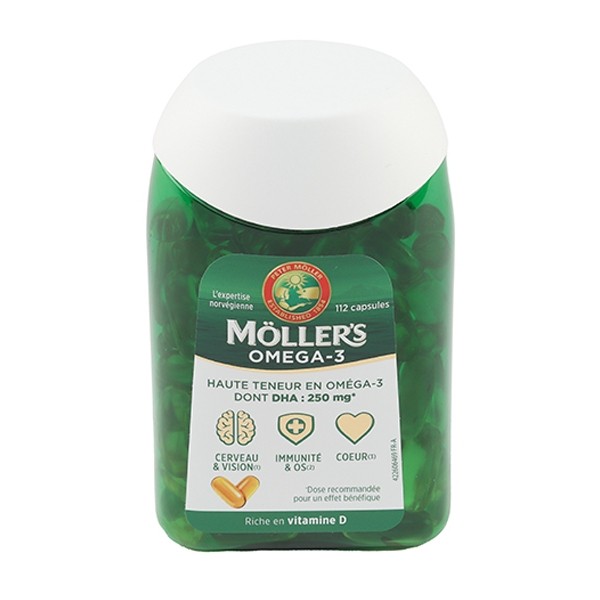 Moller's Omega-3 capsules