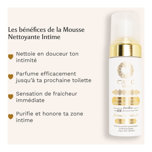 Musc Intime Mousse nettoyante au Monoi oriental