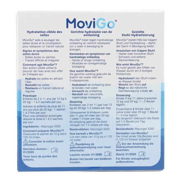 MoviGo sachet laxatif
