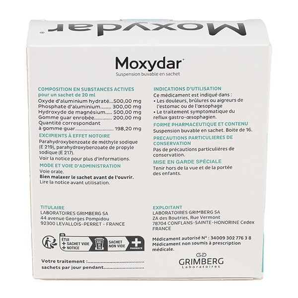 Moxydar sachet
