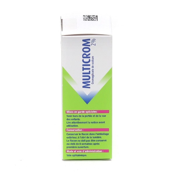Multicrom 2 % collyre