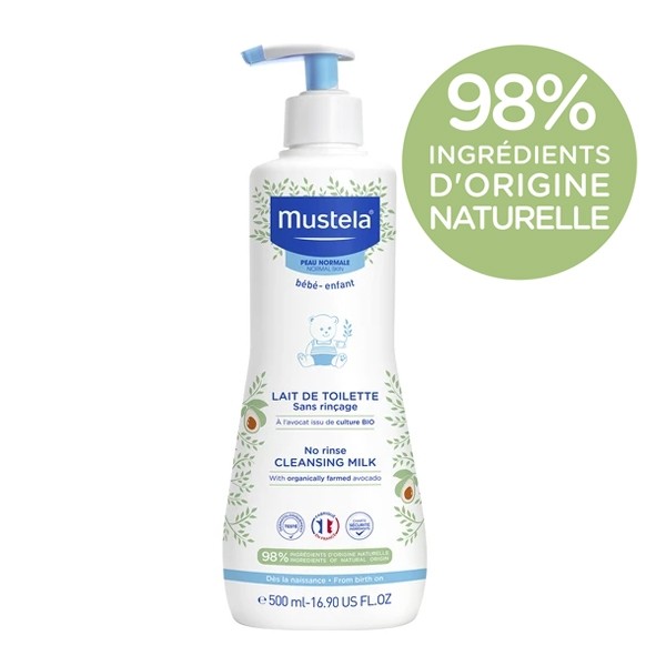 Mustela Bébé lait de toilette