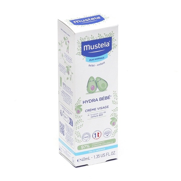 Mustela Hydra Bébé crème visage