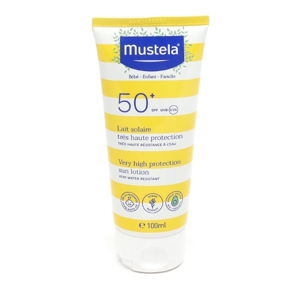 Mustela Lait solaire très haute protection SPF 50+