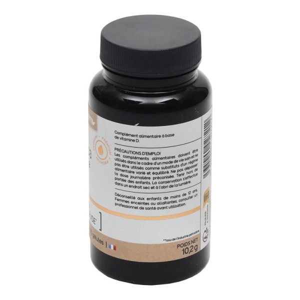 Nat et Form Vitamine D3 liposomale 2000 UI gélules