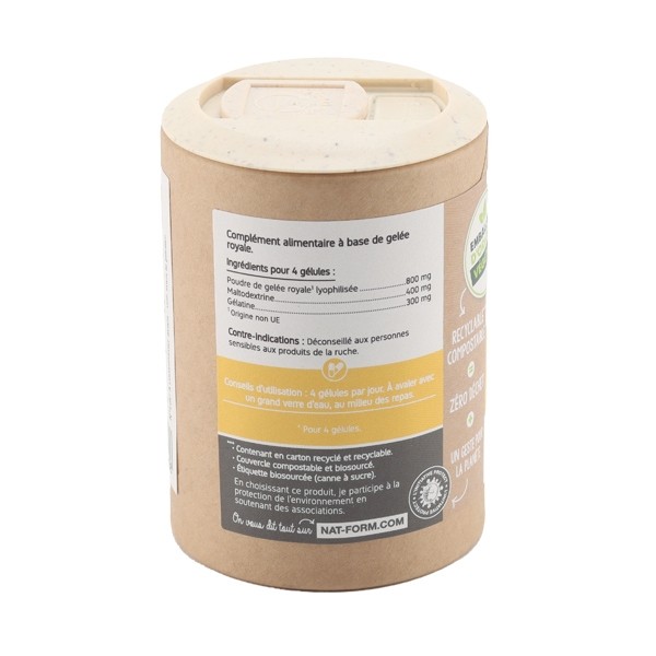 Nat et Form Ecoresponsable gelée royale gélules