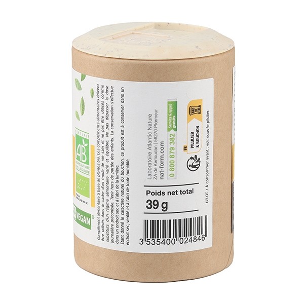 Nat et Form Ecoresponsable Tonus Bio gélules