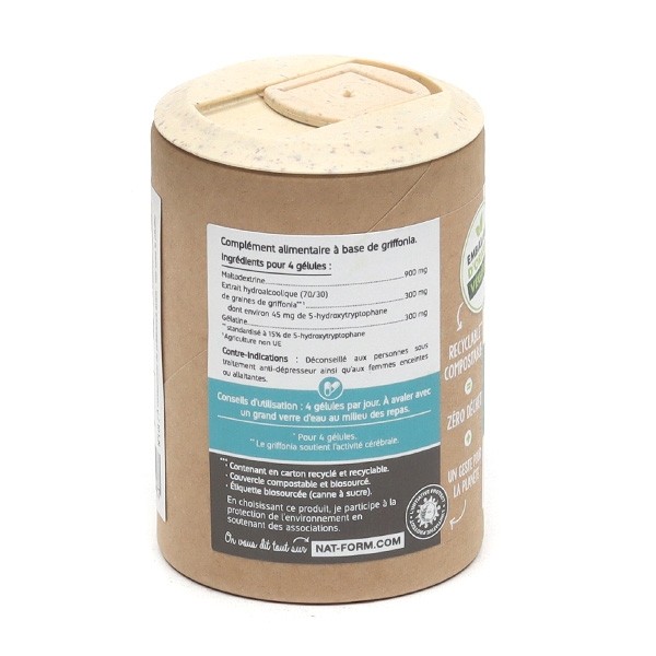 Nat et Form Ecoresponsable griffonia gélules