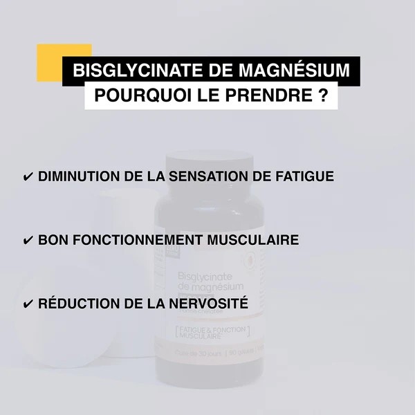 Nat et Form Bisglycinate de magnésium gélules