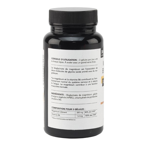 Nat et Form Bisglycinate de magnésium gélules