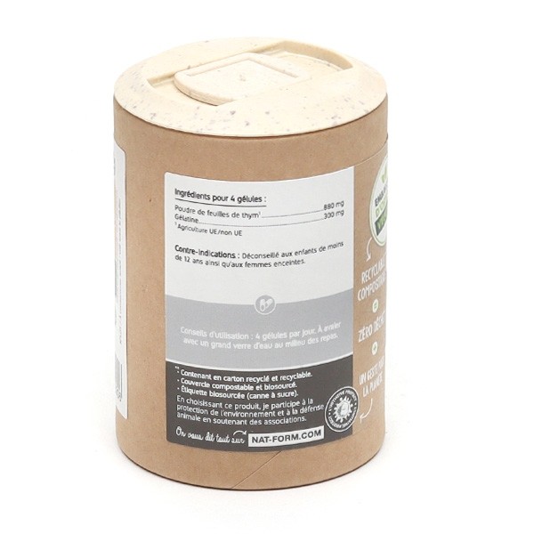 Nat et Form Ecoresponsable Thym gélules