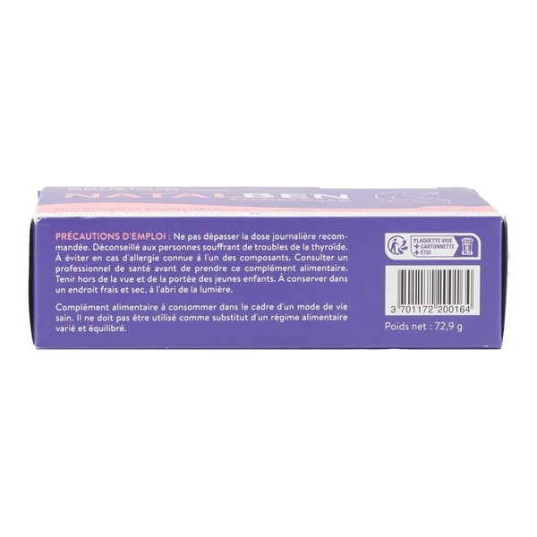 Natalben Grossesse capsules