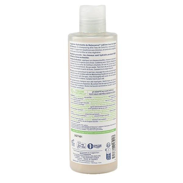 Natessance Shampooing hydratant douceur