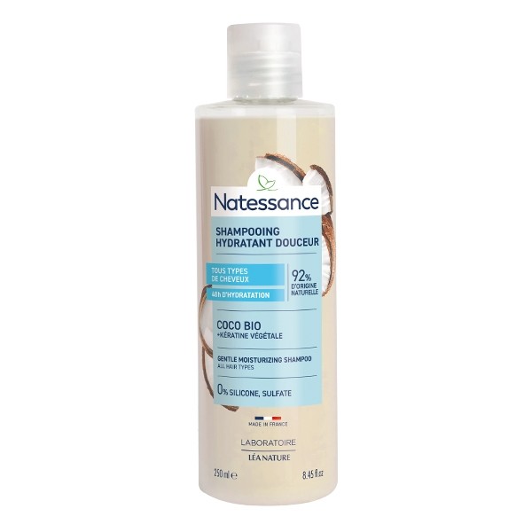 Natessance Shampooing hydratant douceur