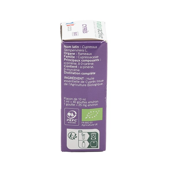 Naturactive huile essentielle de Cyprès Bio