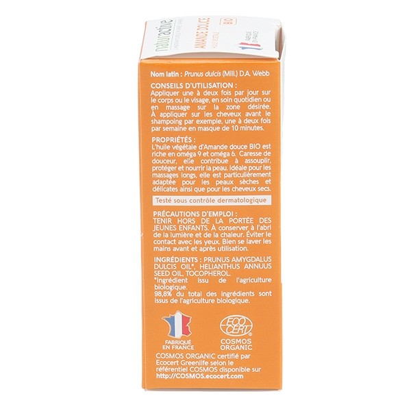 Naturactive huile d'Amande douce Bio