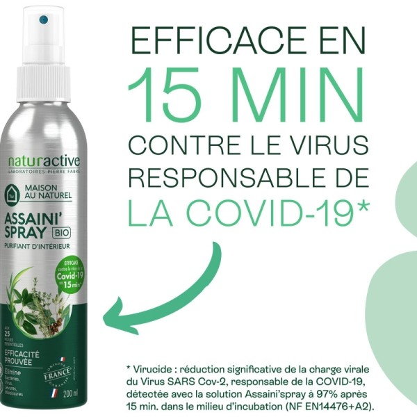 Naturactive Assaini'Spray assainissant Bio