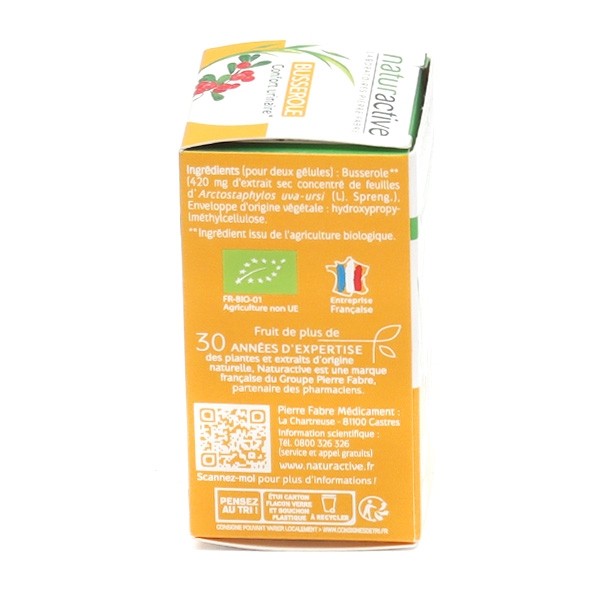 Naturactive Busserole Bio gélules
