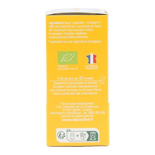Naturactive cranberry gélules