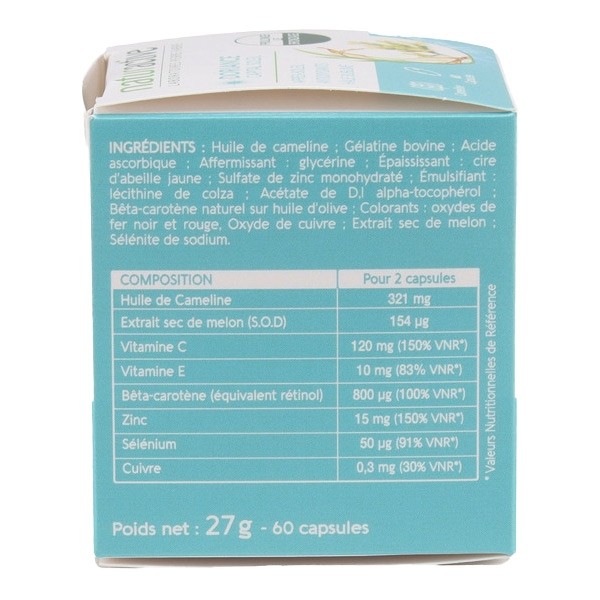 Naturactive Doriance Capital solaire capsules