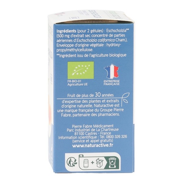 Naturactive Eschscholtzia Bio gélules