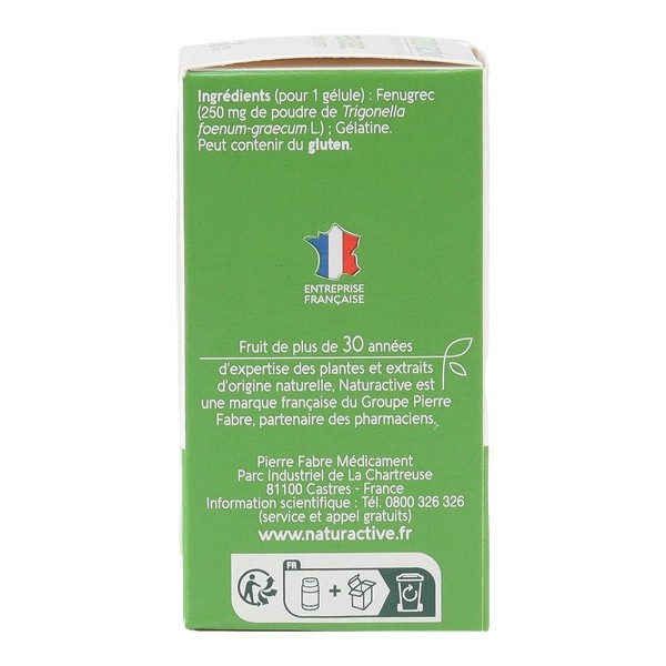 Naturactive fenugrec gélules
