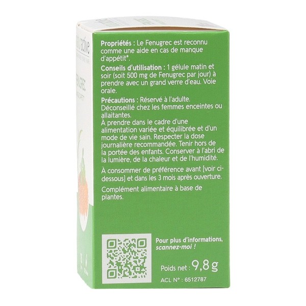 Naturactive fenugrec gélules