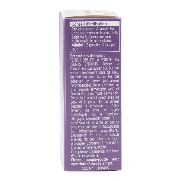 Naturactive Huile essentielle de Gingembre Bio