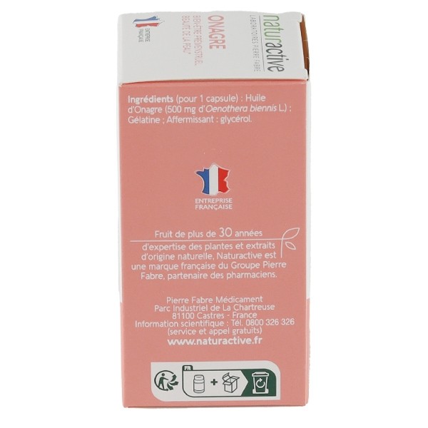 Naturactive huile d'onagre capsules