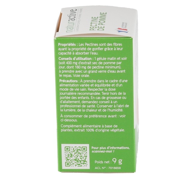 Naturactive pectine de pomme gélules