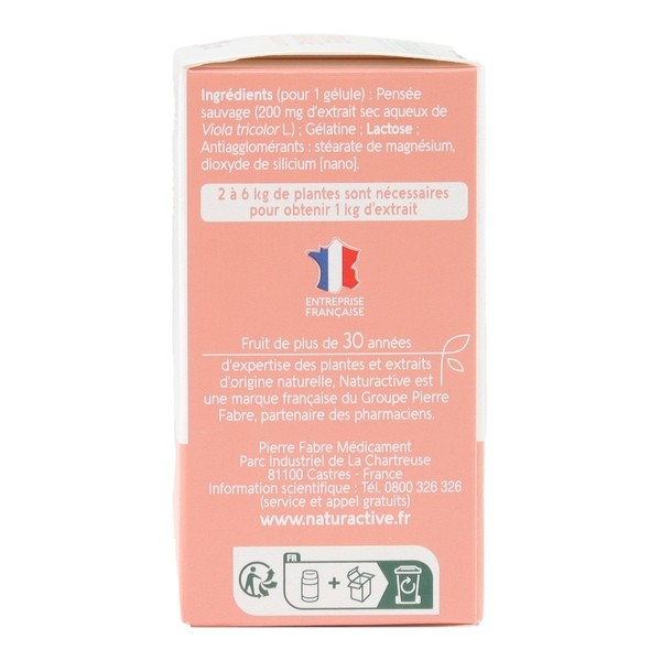 Naturactive Pensée sauvage gélules