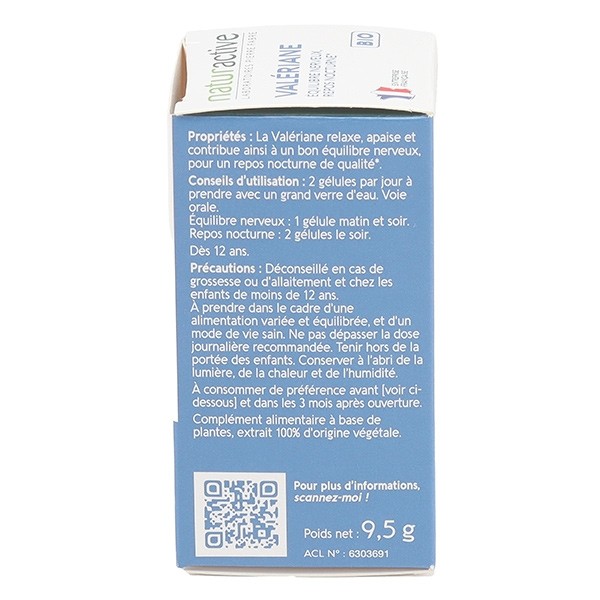 Naturactive Elusanes Valériane Bio