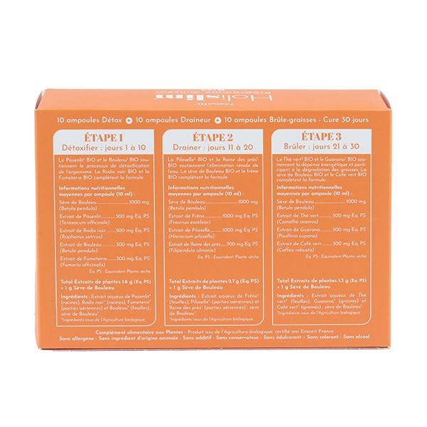 Holislim Programme minceur bio ampoules