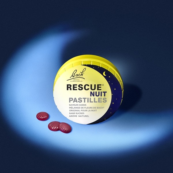 Fleurs de Bach Rescue Nuit pastilles