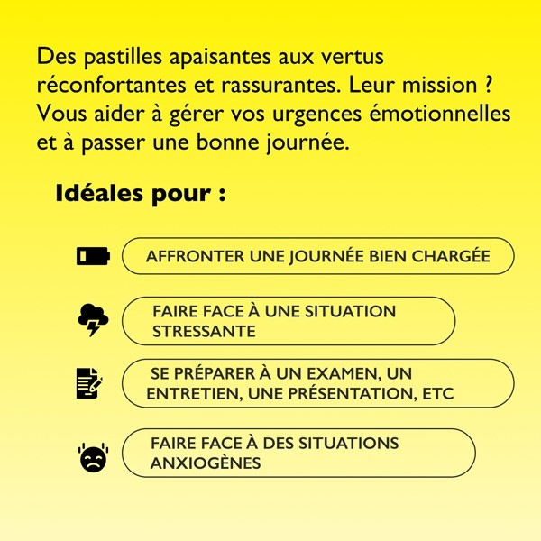 Fleurs de Bach Rescue pastilles Fruits rouges