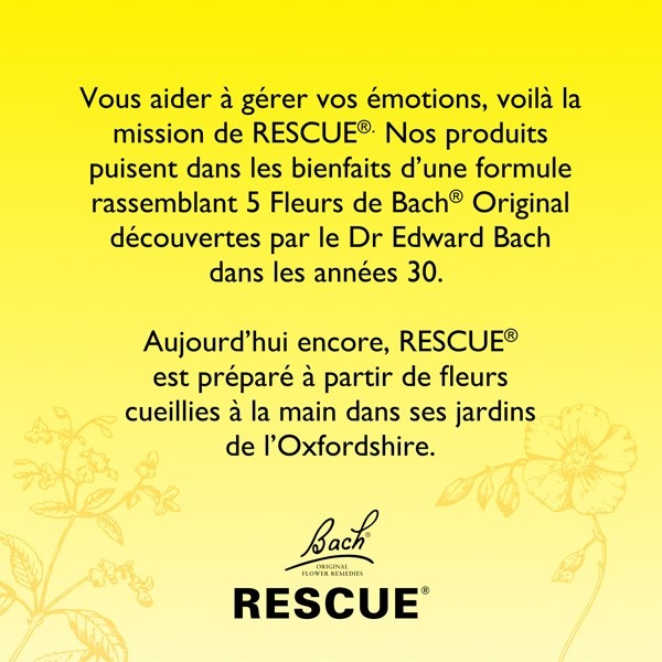 Fleurs de Bach Rescue pastilles Fruits rouges