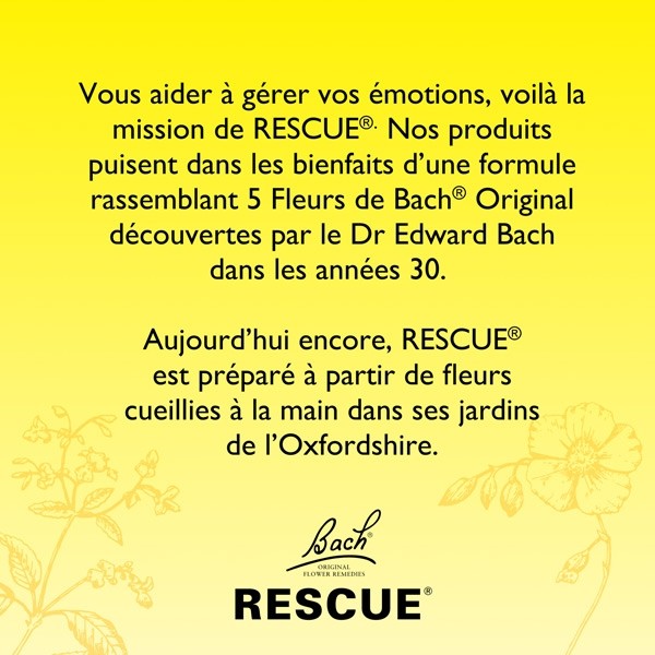 Fleurs de Bach Rescue Pastèque Pastilles