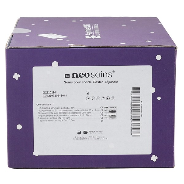 Set de soins pour sonde de gastrostomie