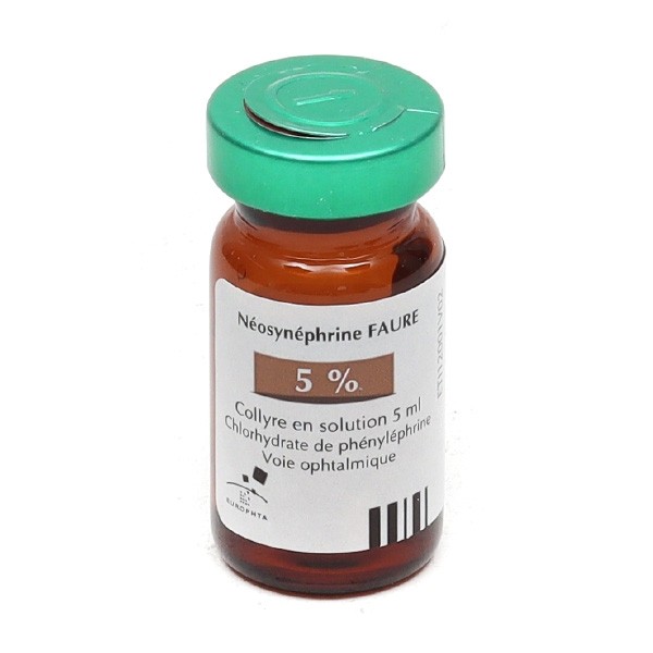 Néosynéphrine Faure 5 % collyre