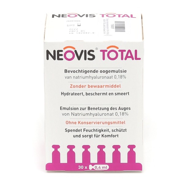 Neovis Total Émulsion ophtalmique lubrifiante unidoses