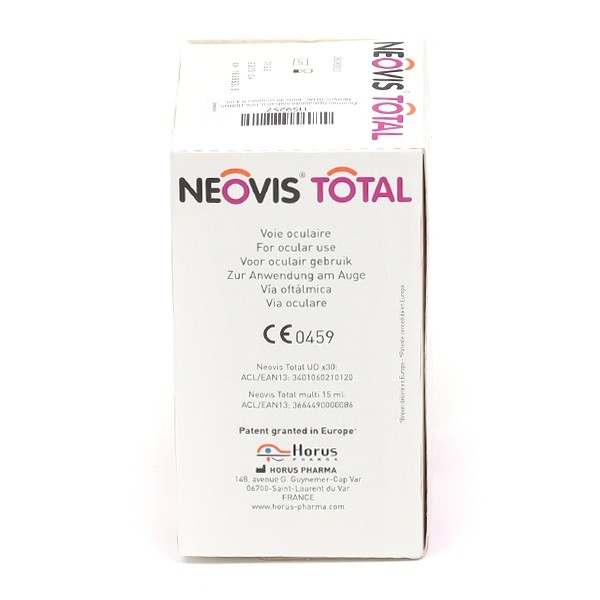 Neovis Total Émulsion ophtalmique lubrifiante unidoses