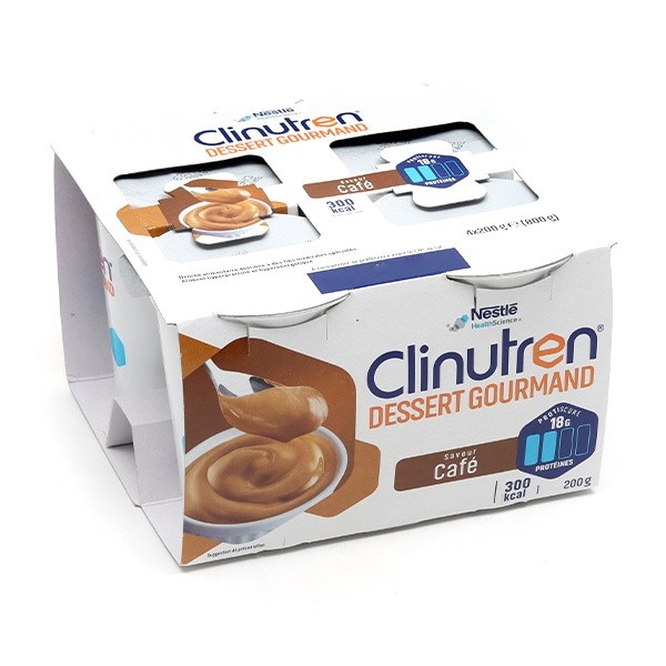 Clinutren dessert gourmand saveur café