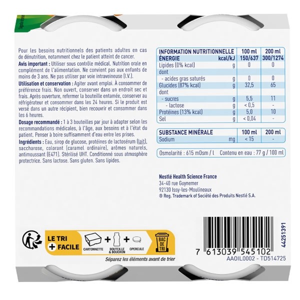 Clinutren Thé rafraîchissant Citron