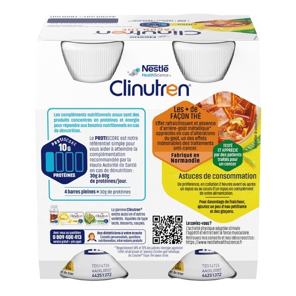 Clinutren Thé rafraîchissant Citron