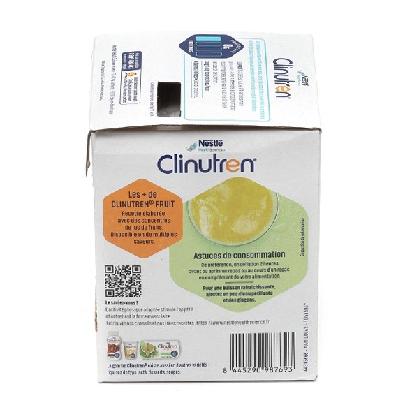 Clinutren Fruit saveur raisin pomme