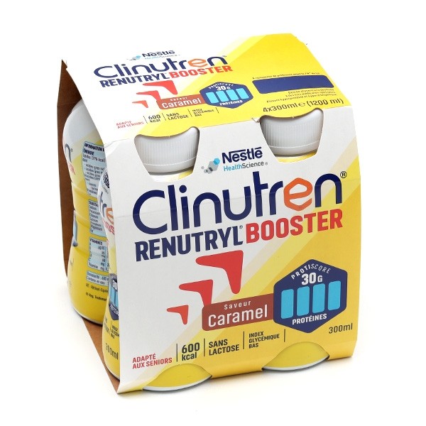Clinutren Renutryl Booster boisson Caramel