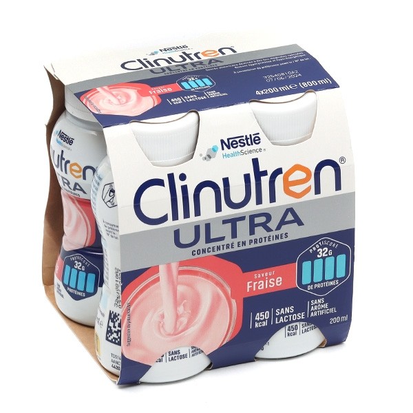 Clinutren Ultra Saveur Fraise