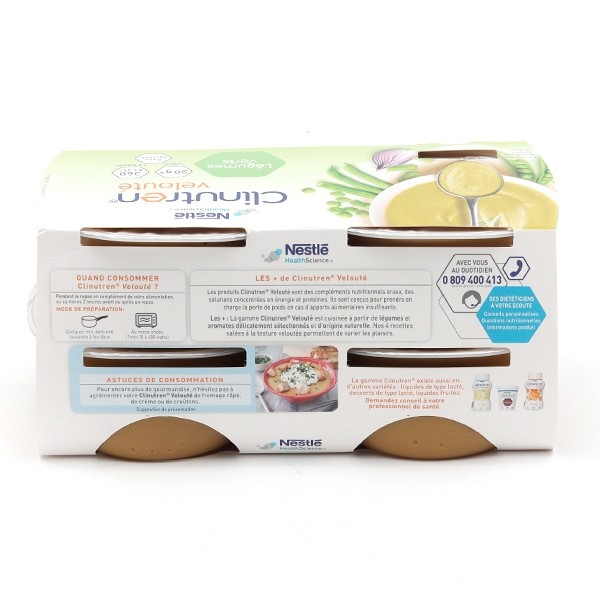 Clinutren velouté légumes verts