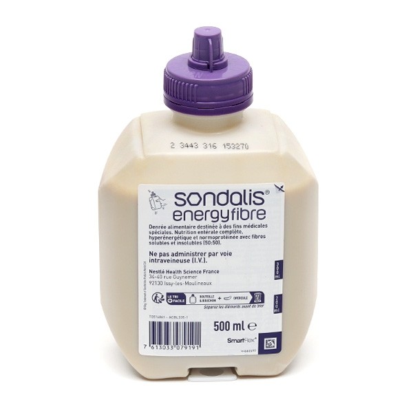 Nestlé Sondalis Energy fibre nutrition entérale