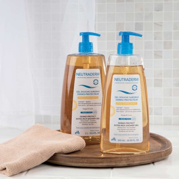 Neutraderm gel douche surgras dermo-protecteur